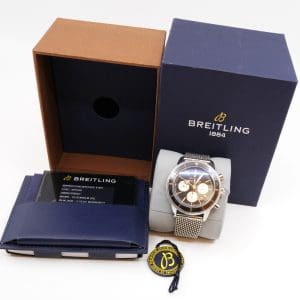 Armbandsur Breitling  Superocean Heritage II  ref AB0162 Ø43mm automat med cert 2020 i ytterbox