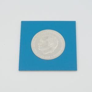 Minnesmynt Sverige 1980 Ändrad Successionsordning 200kr Silver S925 27g i kassett