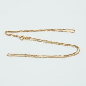 Halskedja Venezia 18K 3,6g Längd 50cm Bredd 1mm