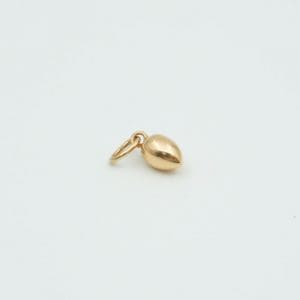 Hänge 18K 2,1g Bredd 5mm Höjd 15mm, ägg