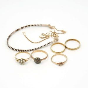 Investeringsguld 14K brv 11,9g, defekt