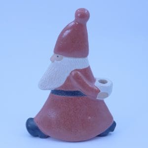 Figurin/ljussstake Lisa Larson K-Studion  Gustavsberg  "stresstomte" höjd ca19 cm