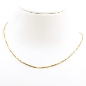 Halskedja Venezia Guld 18K 2,2g Längd 41,5cm Bredd 1mm