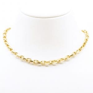 Halskedja Ankar Guld 18K 32,5g Längd 51cm Bredd 3mm