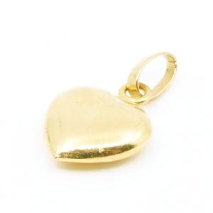 Hänge/berlock Hjärta Guld 18K 0,6g Bredd 10mm Höjd 16mm