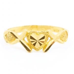 Ring Guld 21K 1,7g Ø16,5