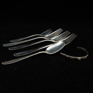 Matsilver - bestick S925 214,6g Längd 140-195mm