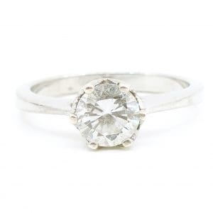 Ring Silver S925 3,5g Ø18 med sten