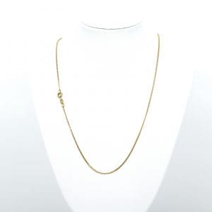 Halskedja Pansar Guld 18K 3,1g Längd 52cm Bredd 1,2mm