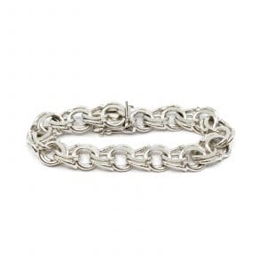 Armband Bismarck Silver S830 42,3g Längd 19,5cm Bredd 13,5mm