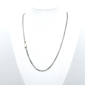 Halskedja Venezia Silver S925 8,2g Längd 47,5cm Bredd 1,75mm