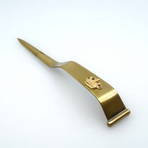 Brevkniv Mässing Skultuna Mässingsbruk Längd 195mm
