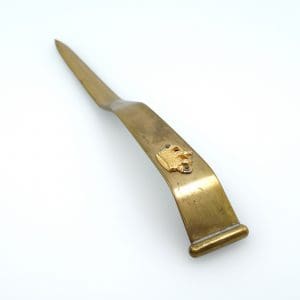 Brevkniv Mässing Skultuna Mässingsbruk Längd 195mm