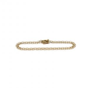 Armband X-länk Guld 18K 5,3g Längd 20cm Bredd 5,3mm
