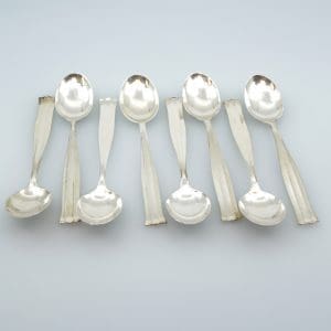 Kaffeskedar 8st Modell Birgitta S830 118,0g Längd 122mm