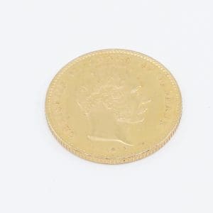 Mynt Guld 21K 8,9g Christian IX Konge af Danmark 1873 20 Kroner