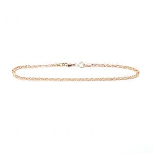 Armband Guld 18K 1,6g Längd 19cm Bredd 3mm