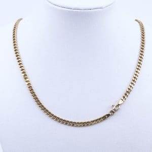 Halskedja Pansar GHA Guld 18K 9,2g Längd 48cm Bredd 3mm