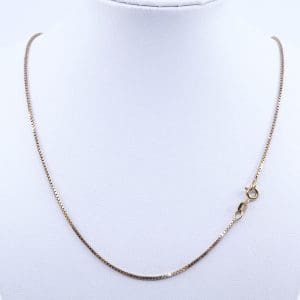 Halskedja Venezia Guld 18K 4,6g Längd 45cm Bredd 1mm