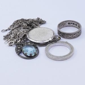 Investeringssilver S830-925 32,7g med stenar