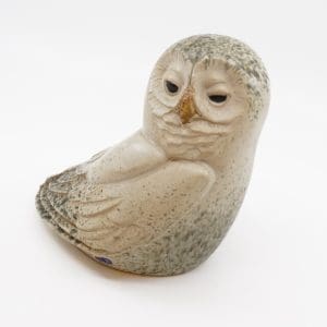 Figurin Uggla Paul Hoff Gustavsberg höjd 17cm