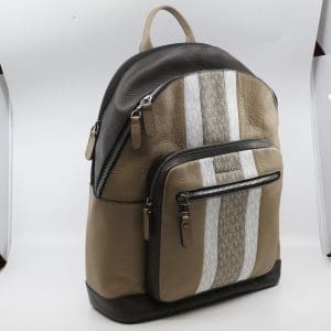 Ryggsäck Hudson Pebbled Leather and Logo Michael Kors