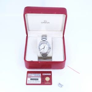 Armbandsur Omega Seamaster Aqua Terra Stål Boett 38mm med originalbox