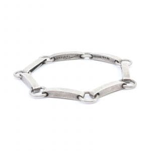 Armband Silver S925 22,8g Längd 18,5cm Bredd 4-5mm Elon Arenhill