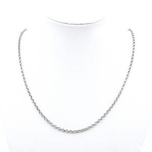 Halskedja Ankar Silver S925 8,0g Längd 64cm Bredd 2mm
