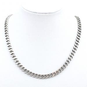 Halskedja Pansar Silver S925 30,8g Längd 51cm Bredd 5mm