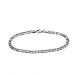 Armband Pansar Silver S925 12,9g Längd 22cm Bredd 5mm