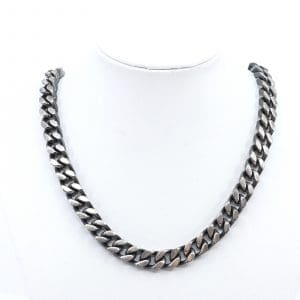 Halskedja Pansar Silver S925 82,0g Längd 50cm Bredd 12mm