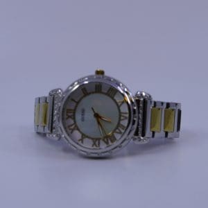 Armbandsur Guess South Hampton Stål/Guldpläterad Kvarts Urtavla i pärlemor Längd 16cm Boett 34mm