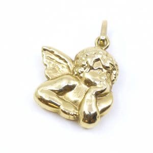 Hänge/berlock Ängel Guld 18K 1,1g Bredd 16,5mm Höjd 14mm