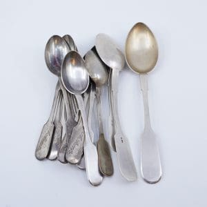 Investeringssilver S875, Baltikumn,  402,6g, graverade