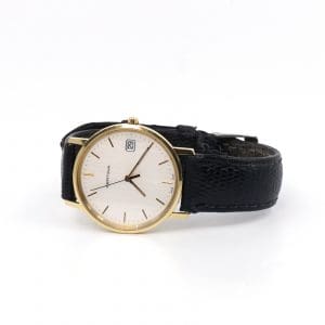 Armbandsur Certina 18K brv 30,9g Boett 33mm, quartz-går ej, datum, graverad boett