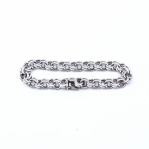 Armband Bismarck Silver S830 22g Längd 19,5cm Bredd 9,5mm