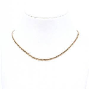 Halskedja Pansar Guld 18K 6,6g Längd 60cm Bredd 1,8mm
