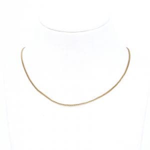 Halskedja Pansar Guld 18K 3,2g Längd 53cm Bredd 1,2mm