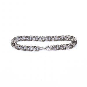 Armband Bismarck Silver S925 13,3g Längd 19,5cm Bredd 8,5mm