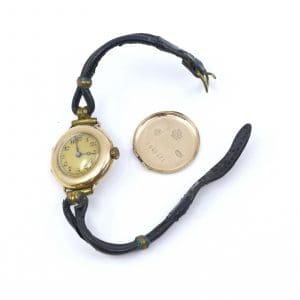 Armbandsur Guld 14K Boett Ø24mm Längd 16-18cm - Defekt