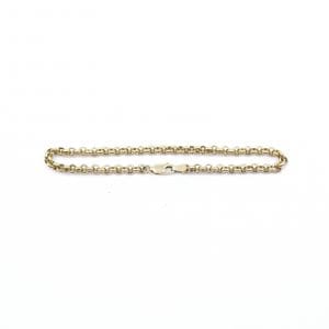Armband Kullänk Guld 14K 3,2g Längd 19,5cm Bredd 4mm