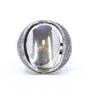 Ring Silver S830 12g Ø18,25 Bredd 25mm Höjd 15mm från år 1973