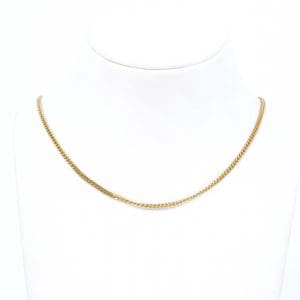 Halskedja Pansar Guld 18K 6,7g Längd 60,5cm Bredd 1,8mm