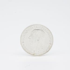 Minnesmynt Gustaf V 5kr Silver S900 25g