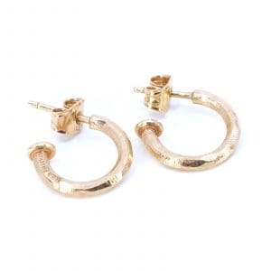 Örhängen Guld 18K 3,9g Höjd 14mm Bredd 2mm