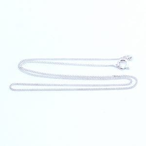 Halskedja Pansar Silver S925 1,6g Längd 38cm Bredd 1mm