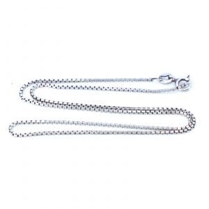 Halskedja Venezia Silver S830 3,2g Längd 38,5cm Bredd 1,5mm