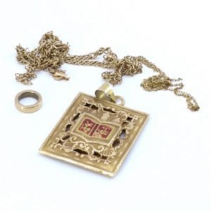 Investeringsguld 18K 9,5g defekt
