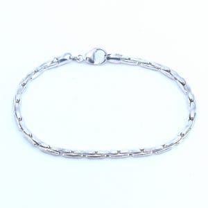 Armband tät ankar Silver S925 11,5g Längd 19cm Bredd 3mm